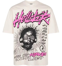 Hellstar Is This What Heaven Sounds Like T-shirt Cream