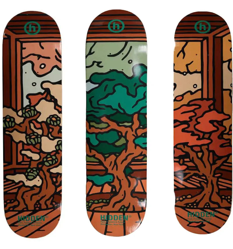Hidden NY Past/Present/Future Skateboard Deck Set - vue 360