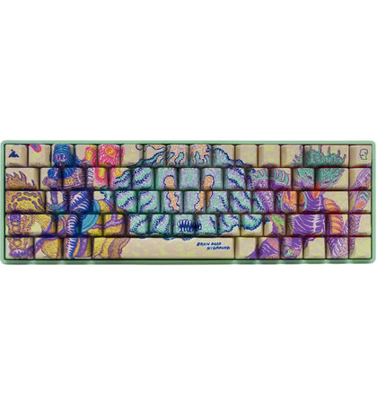 Higround x Brain Dead Basecamp 65 Keyboard Green/Yellow - authentic Higround product