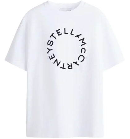 H&M x Stella McCartney Women's Oversized Printed T-shirt White - authentic H&M apparel