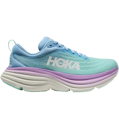 Hoka One One Bondi 8 Airy Blue Sunlit Ocean (Women's) - authentic Hoka One One sneakers
