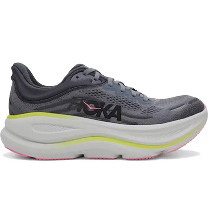 Hoka One One Bondi 9 Charcoal Grey Grey Skies (Women's) - authentic Hoka One One sneakers