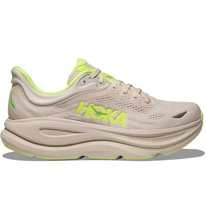 Hoka One One Bondi 9 Grout Neon Yuzu - authentic Hoka One One sneakers