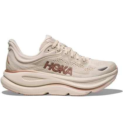 Hoka One One Bondi 9 Oat Milk Rose Gold (Women's) - authentic Hoka One One sneakers