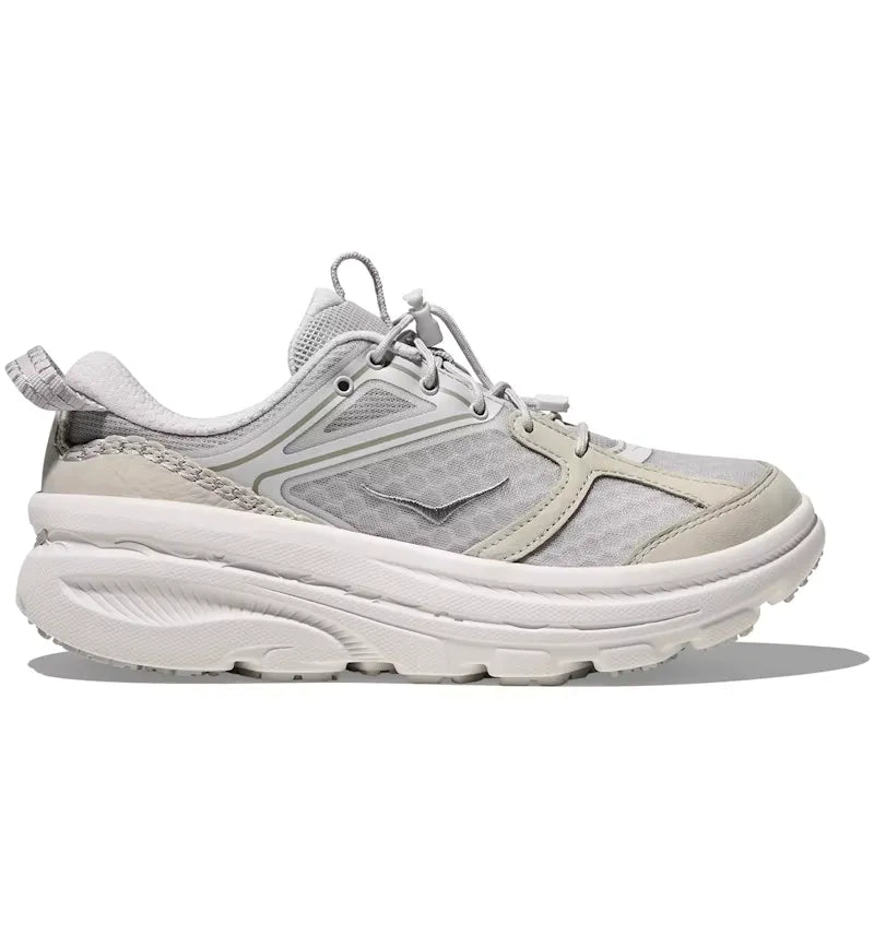 Hoka One One Bondi B3LS Cosmic Grey White - vue 360