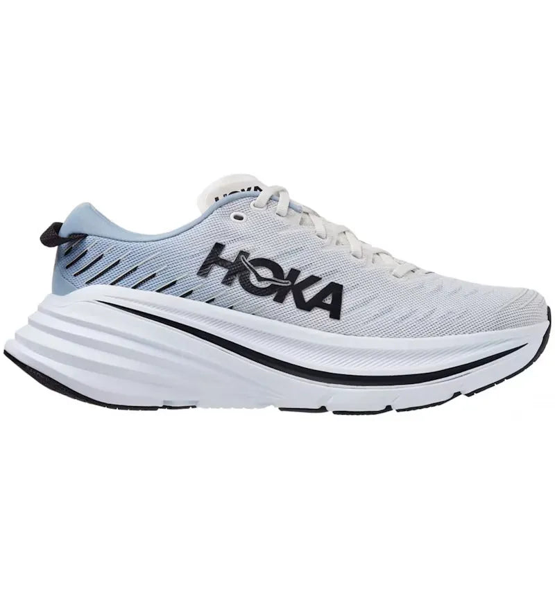 Hoka One One Bondi X Blanc de Blanc Butterfly - vue 360