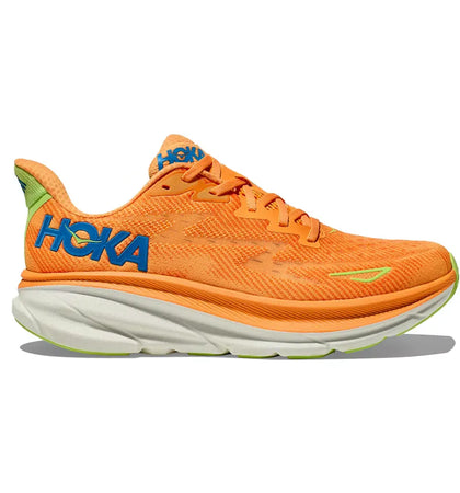 Hoka One One Clifton 9 Solar Flare Lettuce - authentic Hoka One One sneakers