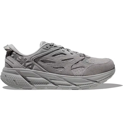 Hoka One One Clifton L Suede Limestone (All Gender) - authentic Hoka One One sneakers