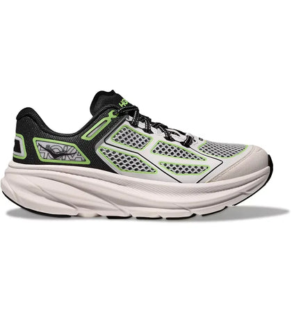 Hoka One One Clifton One9 Black White Green - authentic Hoka One One sneakers