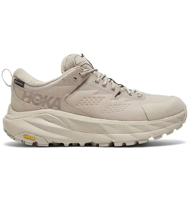 Hoka One One Kaha Low Gore-Tex Taupe Bungee Cord - vue 360