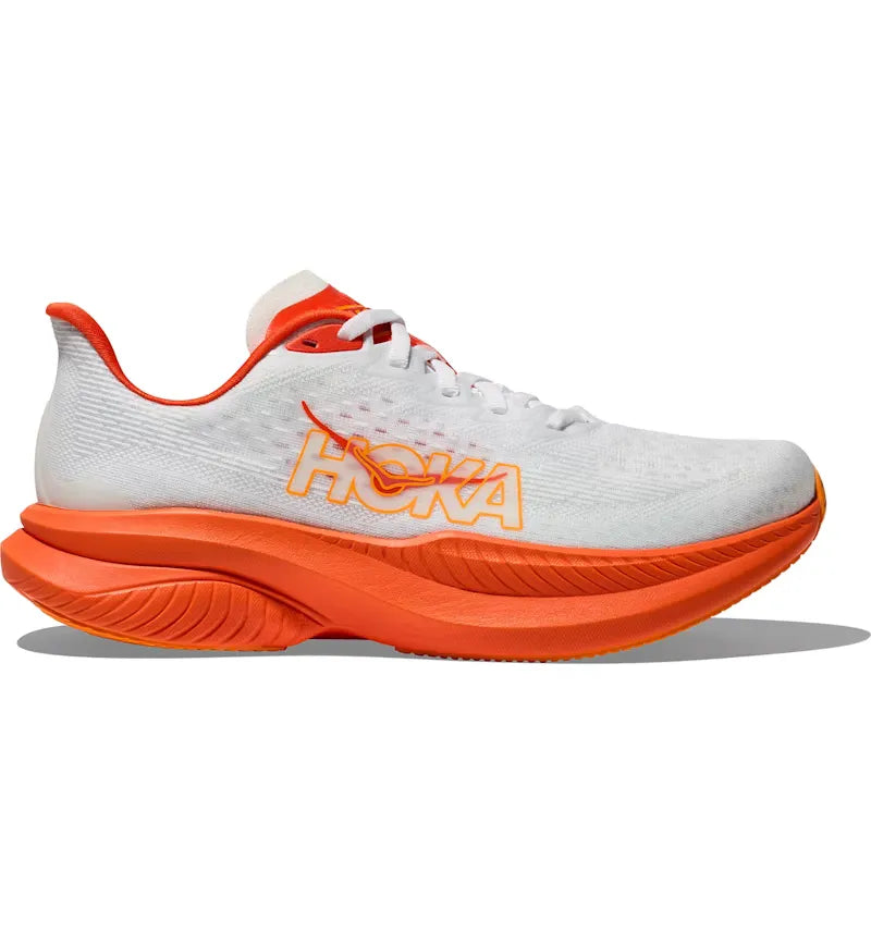 Hoka One One Mach 6 Frost Lava - vue 360