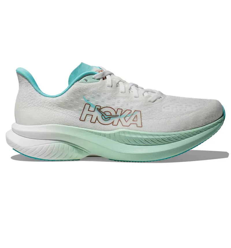 Hoka One One Mach 6 Frost Rose Gold (Women's) - vue 360