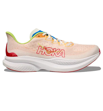 Hoka One One Mach 6 White Solar Flare - authentic Hoka One One sneakers