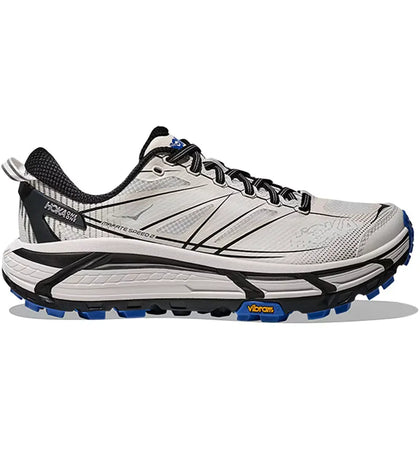Hoka One One Mafate Speed 2 White Cobalt Blue - authentic Hoka One One sneakers