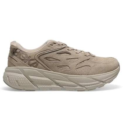 Hoka One One Clifton L Suede Simply Taupe Pumice Stone (All Gender) - authentic Hoka One One sneakers