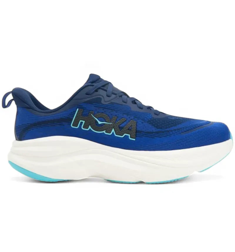 Hoka One One Skyflow Midnight Blue Night Sky - vue 360