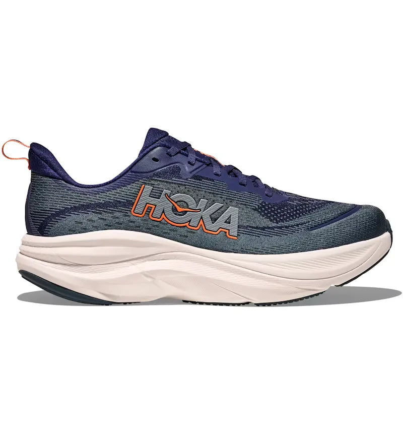 Hoka One One Skyflow Midnight Blue Varsity Navy - vue 360