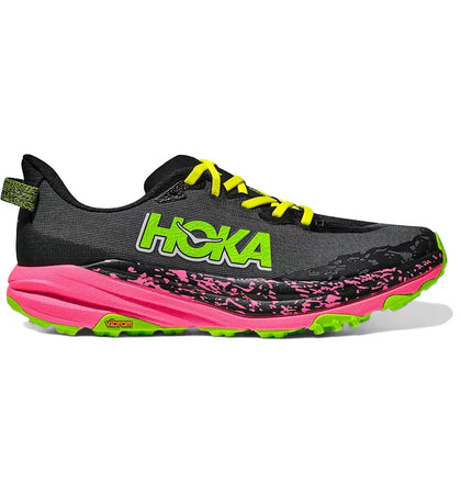 Hoka One One Speedgoat 6 Black Neon Rose - authentic Hoka One One sneakers