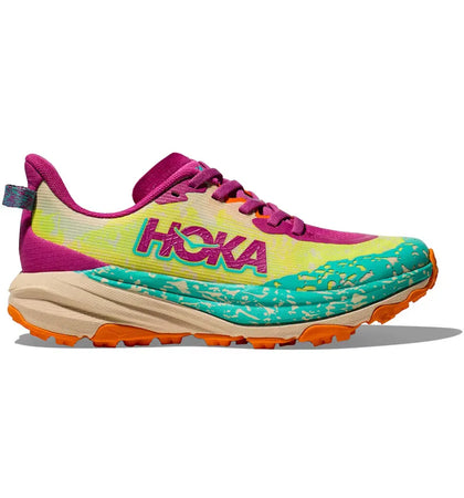 Hoka One One Speedgoat 6 Fuchsia Electric Aqua (GS) - authentic Hoka One One sneakers