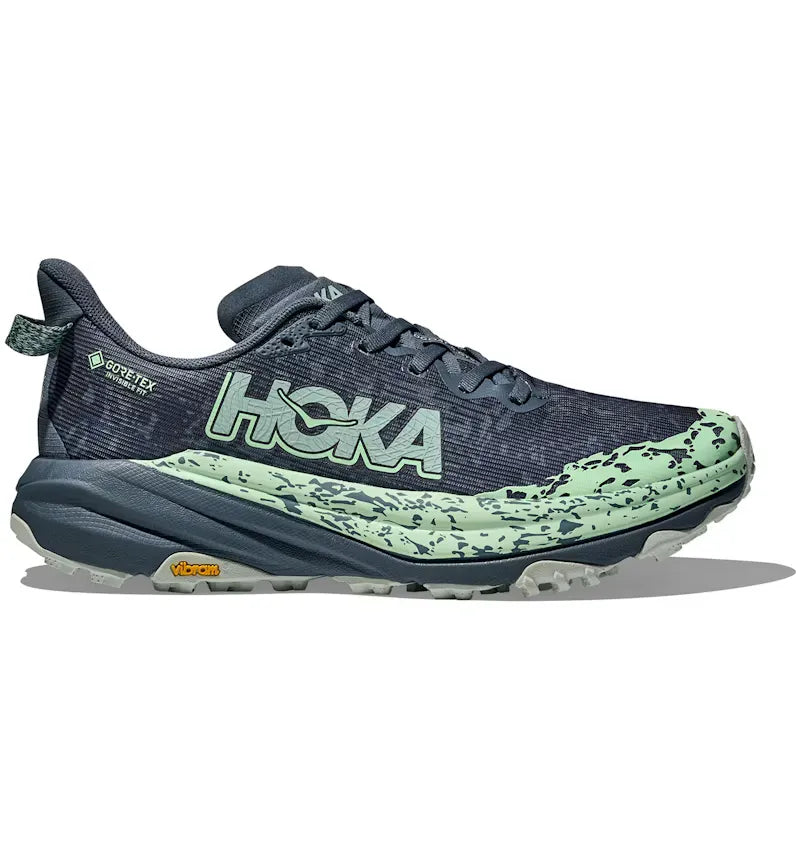 Hoka One One Speedgoat 6 Gore-Tex Thunder Cloud Mint Fluorite (Women's) - vue 360