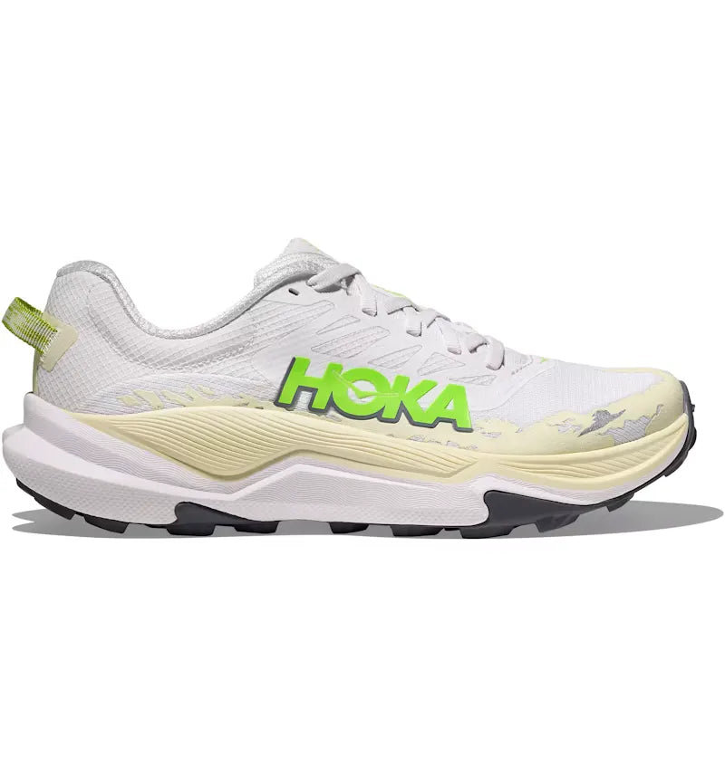 Hoka One One Torrent 4 White Neon Lime (Women's) - vue 360