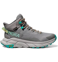 Hoka One One Trail Code Gore-Tex Galactic Grey Electric Aqua