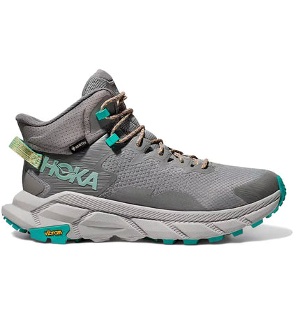 Hoka One One Trail Code Gore-Tex Galactic Grey Electric Aqua - authentic Hoka One One sneakers