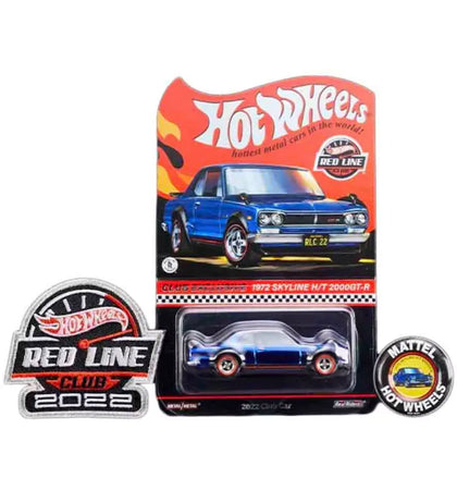 Hot Wheels 2022 RLC Membership '72 Nissan Skyline H/T 2000 GT-R - authentic Hot Wheels product