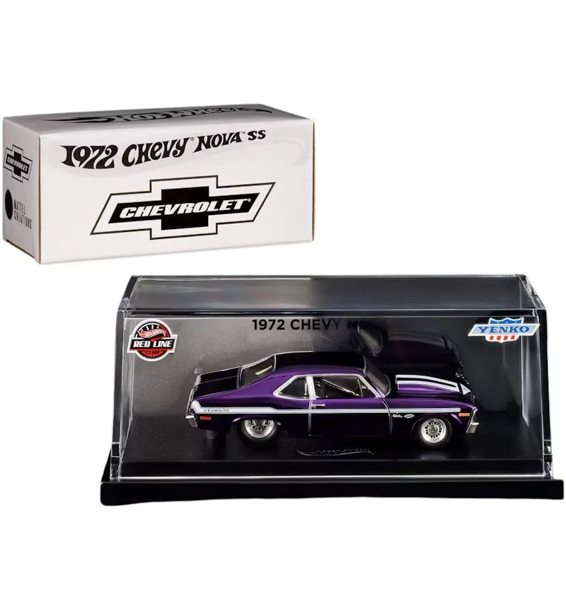 Hot Wheels RLC Exclusive 1972 Chevy Nova SS - vue 360