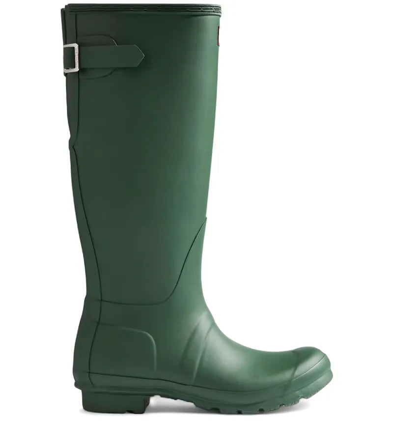 Hunter Original Tall Back Adjustable Wellington Boots Hunter Green (Women's) - vue 360