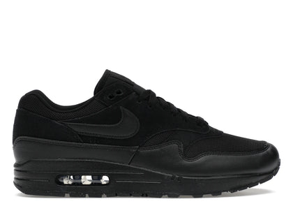 Nike Air Max 1 Essential Triple Black - authentic Nike sneakers