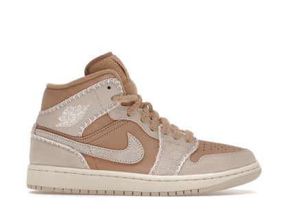 Jordan 1 Mid SE Cozy Girl (Women's) - authentic Jordan sneakers