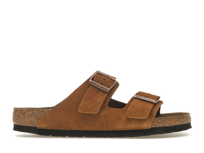 Birkenstock Arizona Soft Footbed Suede Mink - authentic Birkenstock sneakers