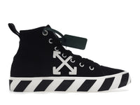 OFF-WHITE Vulc Mid Canvas Black White