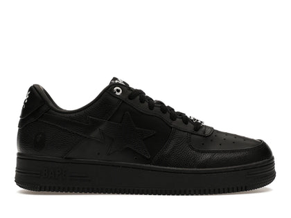 A Bathing Ape Bape Sta Triple Black - authentic BAPE sneakers
