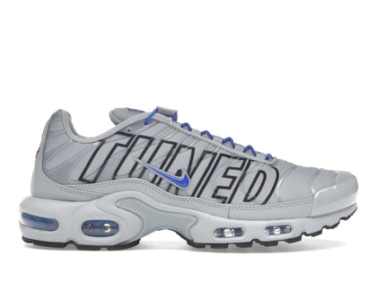 Nike Air Max Plus Tuned Air Wolf Grey Racer Blue - authentic Nike sneakers