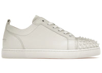Christian Louboutin Louis Junior Spikes White