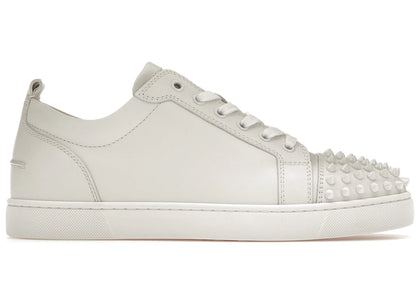 Christian Louboutin Louis Junior Spikes White - authentic Christian Louboutin sneakers