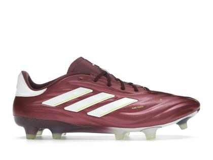 adidas Copa Pure II Elite FG Shadow Red Cloud White Team Solar Yellow - authentic adidas sneakers