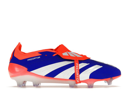 adidas Predator Elite Foldover Tongue FG Lucid Blue Solar Red - authentic adidas sneakers