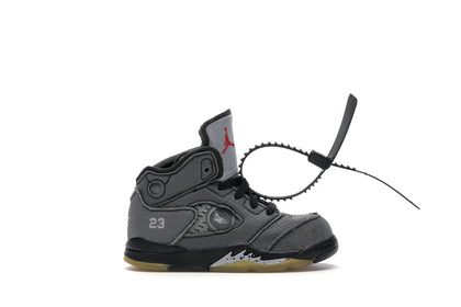 Jordan 5 Retro Off-White Muslin (TD) - authentic Jordan sneakers