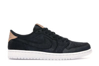 Jordan 1 Retro Low OG Black Vachetta