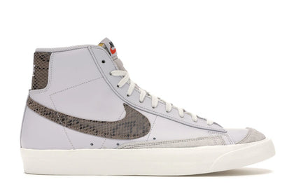 Nike Blazer Mid 77 Vintage White Snakeskin - authentic Nike sneakers