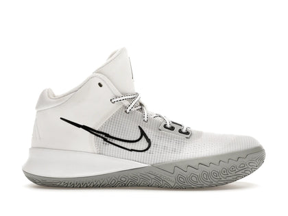 Nike Kyrie Flytrap 4 White Metallic Silver - authentic Nike sneakers