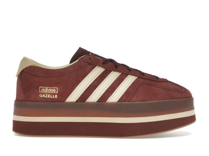 adidas Gazelle Stack Fox Brown Orange Tint (Women's) - authentic adidas sneakers