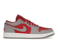Jordan 1 Low SE Homage Split Gym Red Cement Gray (Damen)
