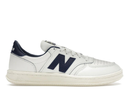 New Balance T500 Aime Leon Dore White Navy - authentic New Balance sneakers