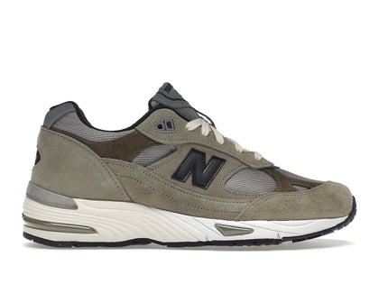 New Balance 991 MiUK JJJJound Grey Olive - authentic New Balance sneakers