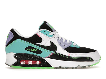 Nike Air Max 90 Exeter Edition White Multi (Women's) - authentic Nike sneakers