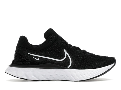 Nike React Infinity Run Flyknit 3 Black White (Women's)